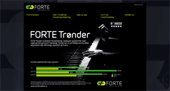 Desktop Screenshot of fortefondene.no